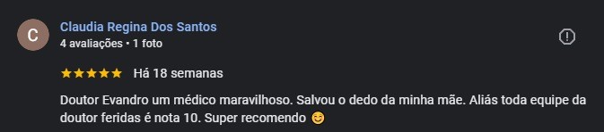 Avaliação Claudia Regina